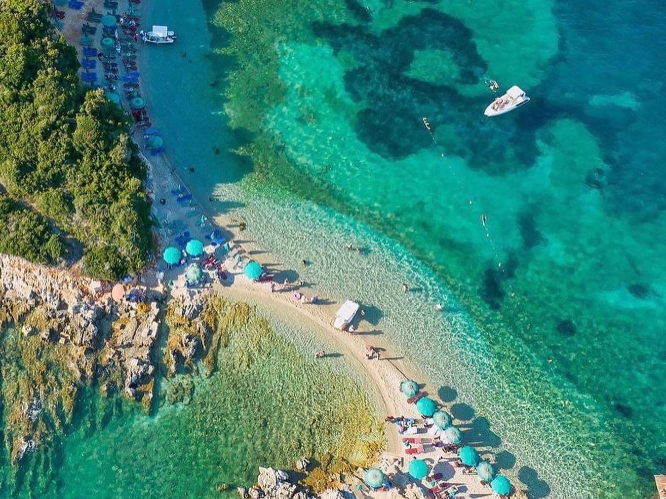 South Ksamil Top 7 Destinations Boat Tour  | Explore Ksamil